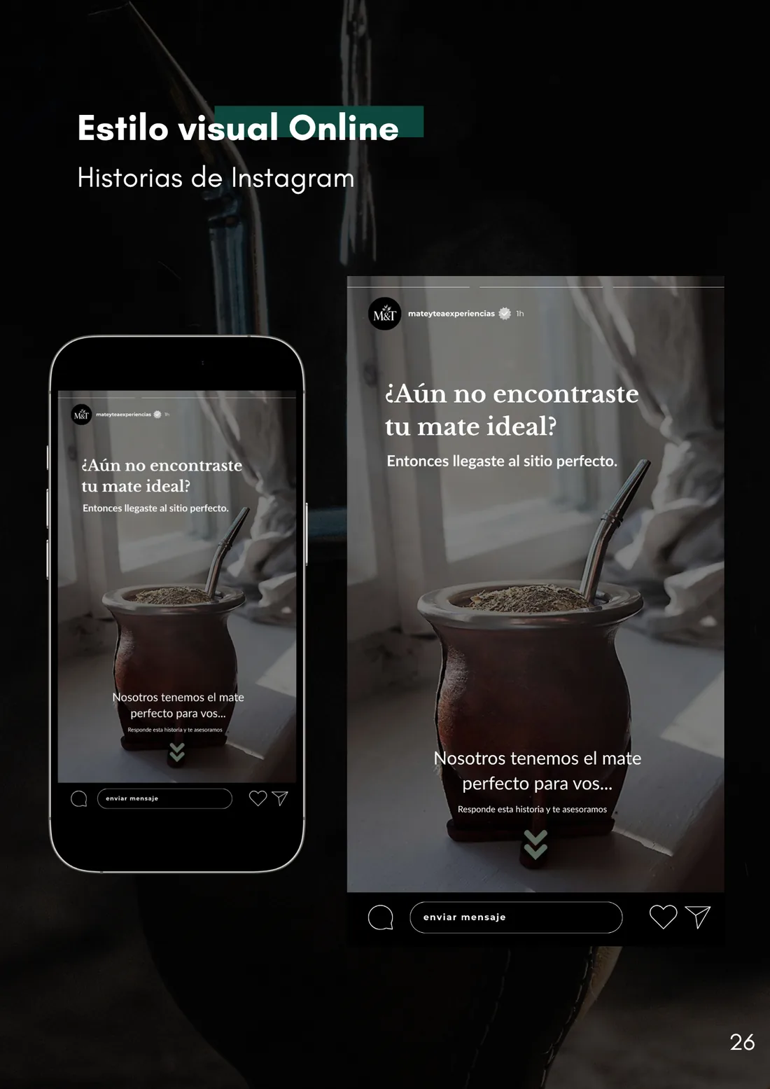 Mate y Tea, pieza 1